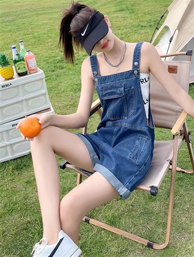 女裝雜款牛仔背帶裙褲新款多多